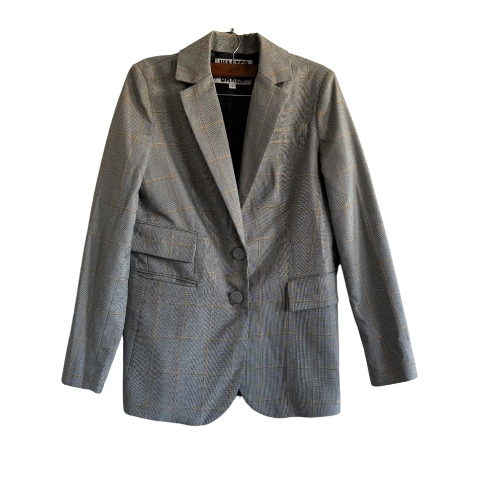 Walker Baker women's old money gray blazer size S